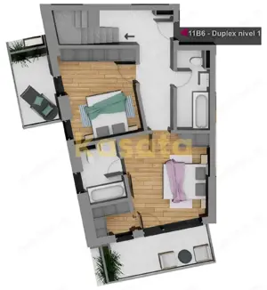 Vedere Superba | Duplex modern 3 camere | Virtuții | – Et. 11-12 - imagine 7 Vedere Superba | Duplex modern 3 camere | Virtuții | – Et. 11-12 - imagine 7