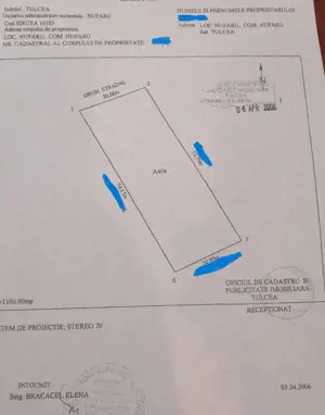 NUFARU-  TEREN INTRAVILAN , 1100 MP - imagine 5