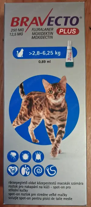 BRAVECTO PLUS - deparazitare intern-extern pisici