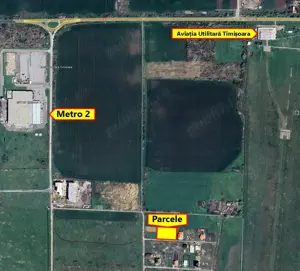 Proprietar direct vand parcele in zona Metro 2 din Calea Torontalului