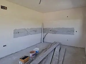 Casa de vânzare construcție 2024 pe teren de 500 mp.3 dormitoare 2 bai living încălzire pardoseala t