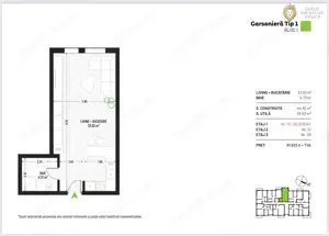 Garsoniera - Complex Nou de vanzare - imagine 3