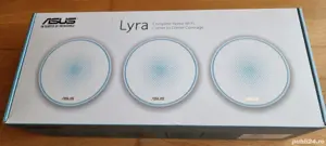 Router mesh 3 noduri Asus Lyra AC2200 2,5+5 Ghz