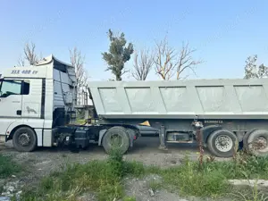 Vând 4 ansambluri cap tractor cu semiremorcă prelata - imagine 10