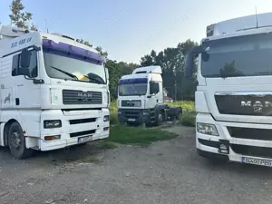 Vând 4 ansambluri cap tractor cu semiremorcă prelata - imagine 9