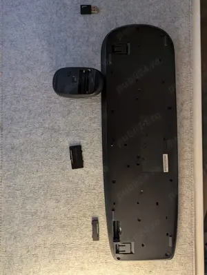 kit tastatura si mouse optic wireless cu stick genius