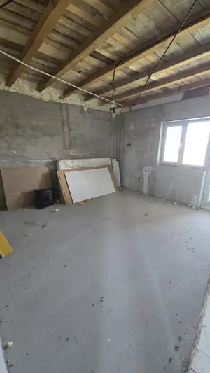 Casă P+1 în Dascălu, Ilfov   construcție 2022, la gri, cu panouri solare, ideală pentru finisare  - imagine 8