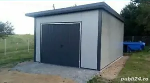 construim garaje auto pe structura metalica și panouri sandwich 