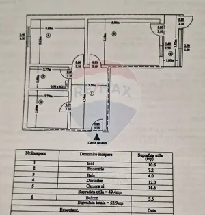 Apartament cu 2 camere de vânzare în zona Maratei - imagine 7