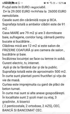 Vand 2 clădiri în Loc.Motatei județul Dolj 29.000 EURO - imagine 5
