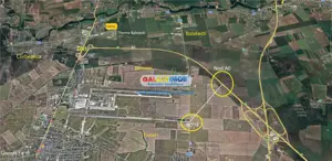 Teren Balotesti vecin gard Therme 13600 mp apropiere DN1 - imagine 3