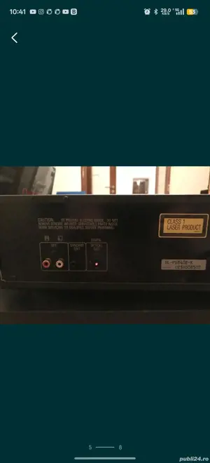 Technics SL-PS840 CD player - imagine 2