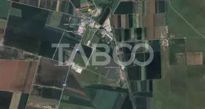 Teren de vanzare 1742 mp zona industriala constructie hala Ocna Sibiu - imagine 2