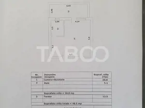 Studio de vanzare 36mp utili + terasa 12 mp la pret de DEZVOLTATOR - imagine 2 Studio de vanzare 36mp utili + terasa 12 mp la pret de DEZVOLTATOR - imagine 2