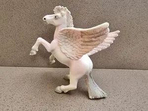 Calul inaripat Pegasus, Cal cu aripi Pegas, figurina Bullyland - imagine 3