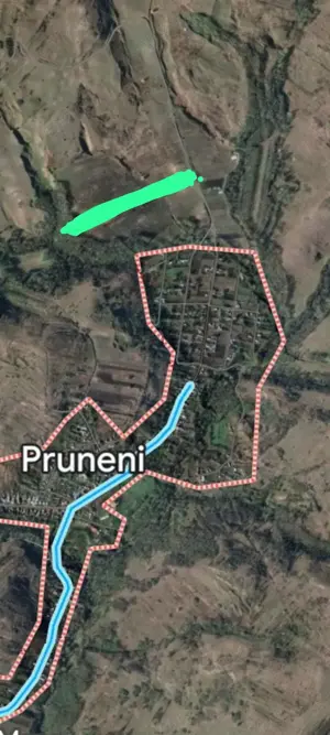 Teren extravilan 10.000 mp   Buzau, comuna Zărnești, sat Pruneni - imagine 2