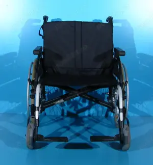 Scaun cu rotile din aluminiu Breezy 60cm - imagine 2