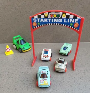 Masinute curse, set masinute minuscule