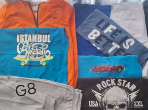 Lot haine 158-164cm, fâș ploaie, tricouri, bluză mânecă lungă, pantaloni de training etc, Cod G8
