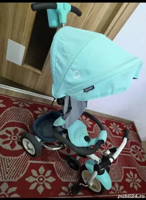 Tricicleta Coccolle Urbio pliabila cu roti gonflabile 