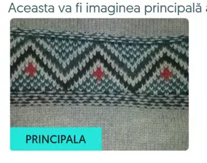 Pulover Okaidi Italia, gros, ideal pentru iarna, 6 ani, 116 cm, cod K4