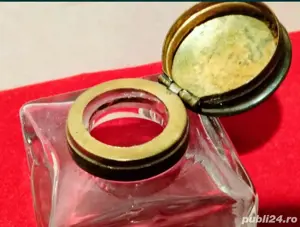 Călimară franceză de cerneală anii 1880-1900 - imagine 3