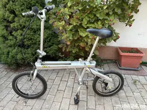 bicicleta pliabila Microbike cu cardan 