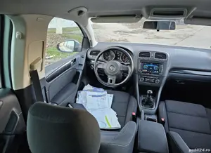 VW Golf 6 1.4TSI TEAM Navigatie Xenon SenzoriParcare DubluClima CamerăMarșarier Bluethoot Euro5  - imagine 14
