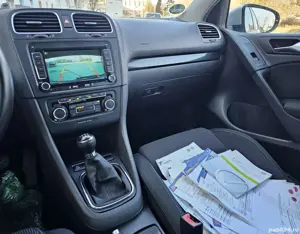 VW Golf 6 1.4TSI TEAM Navigatie Xenon SenzoriParcare DubluClima CamerăMarșarier Bluethoot Euro5  - imagine 8