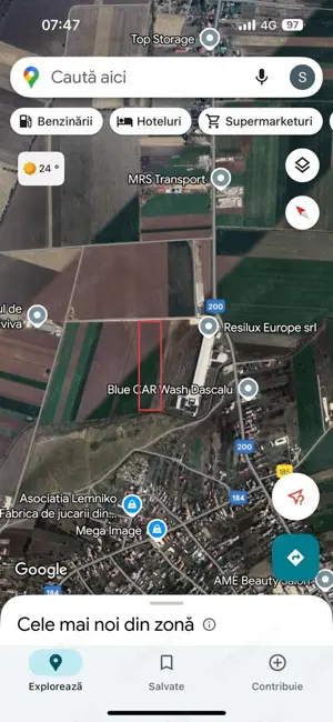 Teren intravilan Dascălu, Ilfov