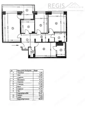 Apartament 4 Camere Decomandat in Pantelimon la 950 m Metrou - imagine 5