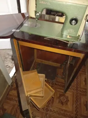 Masina de cusut ileana cu pedala si motor - imagine 3