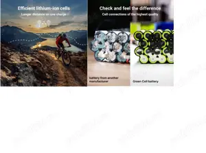 Baterie pentru Biciclete Electrice Green Cell 36V 11.6Ah 418Wh XLR 3 pin Li-Ion E-Bike Silver Fish c - imagine 4