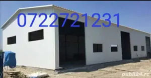 vând hală metalică de pe stoc 