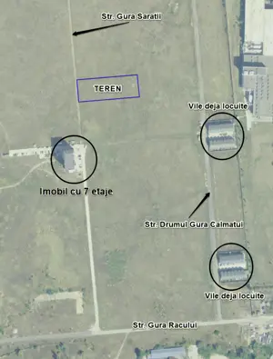 Teren intravilan Theodor Pallady - Drumul Gura Călmățui