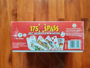 vand joc de societate cu zaruri 175 x spass PIATNIK  ,, nou sigilat,, - imagine 2