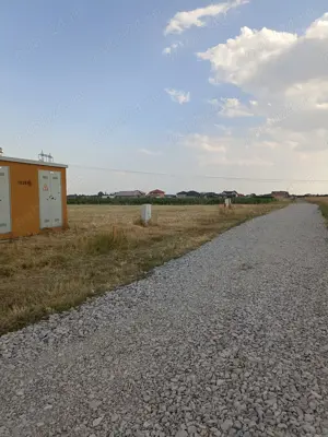 Parcela teren cu autorizatie de constructi si utilitati duplex Mosnita - imagine 6