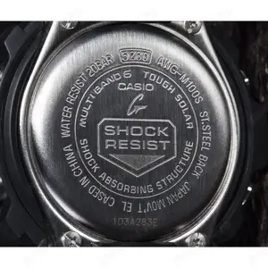 Casio G-Shock Solar Radio Original AWG-M100SB-2AER Multiband 6 - imagine 3
