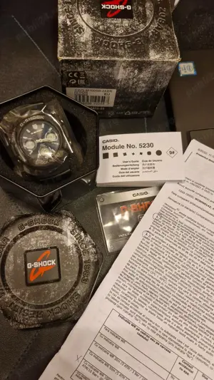 Casio G-Shock Solar Radio Original AWG-M100SB-2AER Multiband 6 - imagine 5