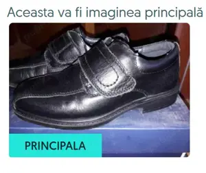 Pantofi din piele, Nr. 32 și 37, Cod produs Y2