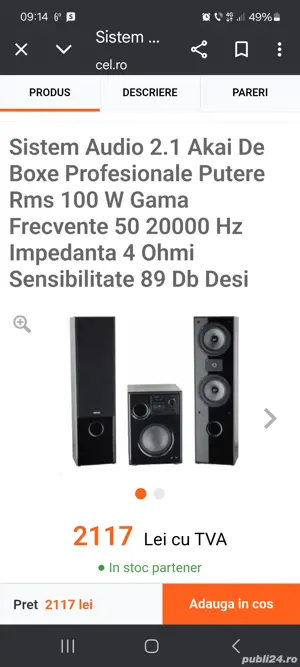 Sistem audio 2.1 AKAI bluetooth - imagine 5