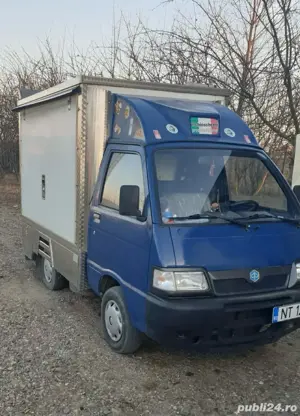 Piaggio Porter - fast food -inox - bucătărie mobilă 