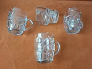 Vechi - Halbe vechi confectionate din sticla, buc = 4 - imagine 4