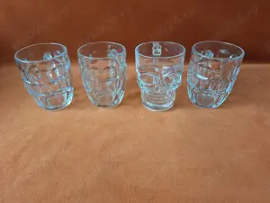 Vechi - Halbe vechi confectionate din sticla, buc = 4