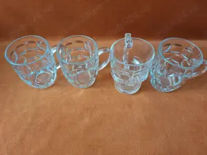 Vechi - Halbe vechi confectionate din sticla, buc = 4 - imagine 5