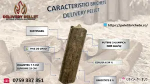 Brichete din paie - imagine 2