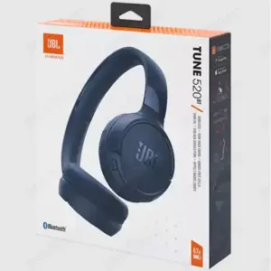 Sigilat Casti wireless on-ear JBL Tune 520BT Negru Albastru ideal cadou - imagine 2