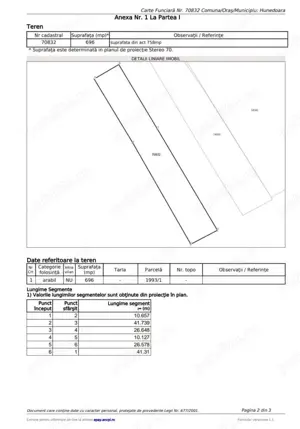 Vand teren extravilan in Racastia langa Hunedoara - imagine 2