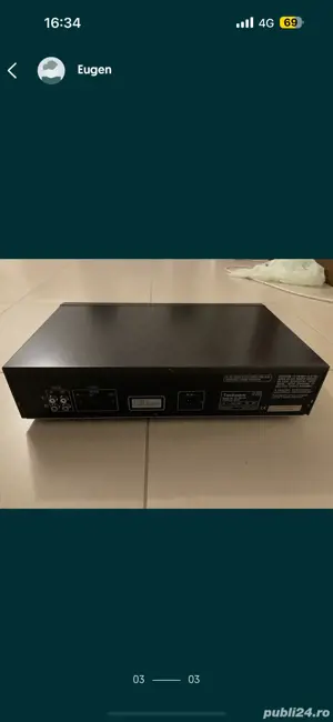 Minidisc Technics SJ MD100 pentru PIESE !! - imagine 3