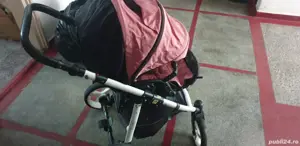 Carucior Venicci Vizanti 3 in 1 Roz.